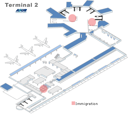 Cancun Airport Terminal 2 Immigration