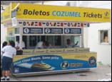 Cozumel Ferry Booth