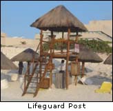 Cancun Beach Lifeguard