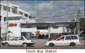 Tulum Mexico Bus Station