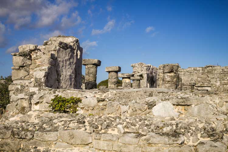 Ancient Mayan Tuins of Tulum Mexico
